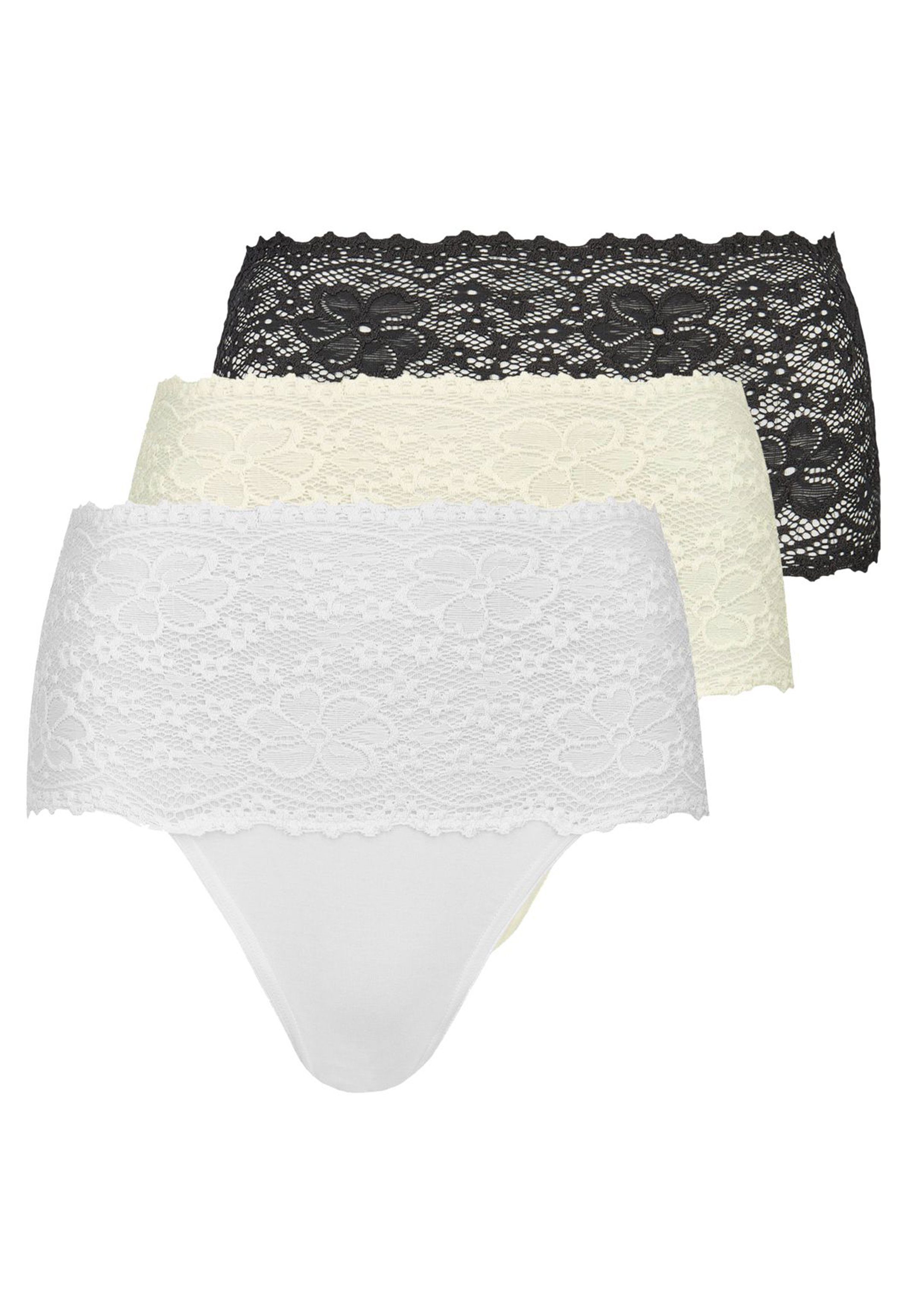 Slip Femme Millefleurs Nina Von C. - Dentelle Florale Viscose TENCEL™, Tailles 38-48